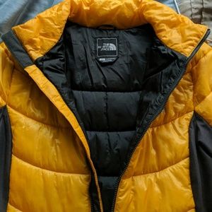 The North Face Jackets Coats North Face Yellow Puffer Jacket Poshmark